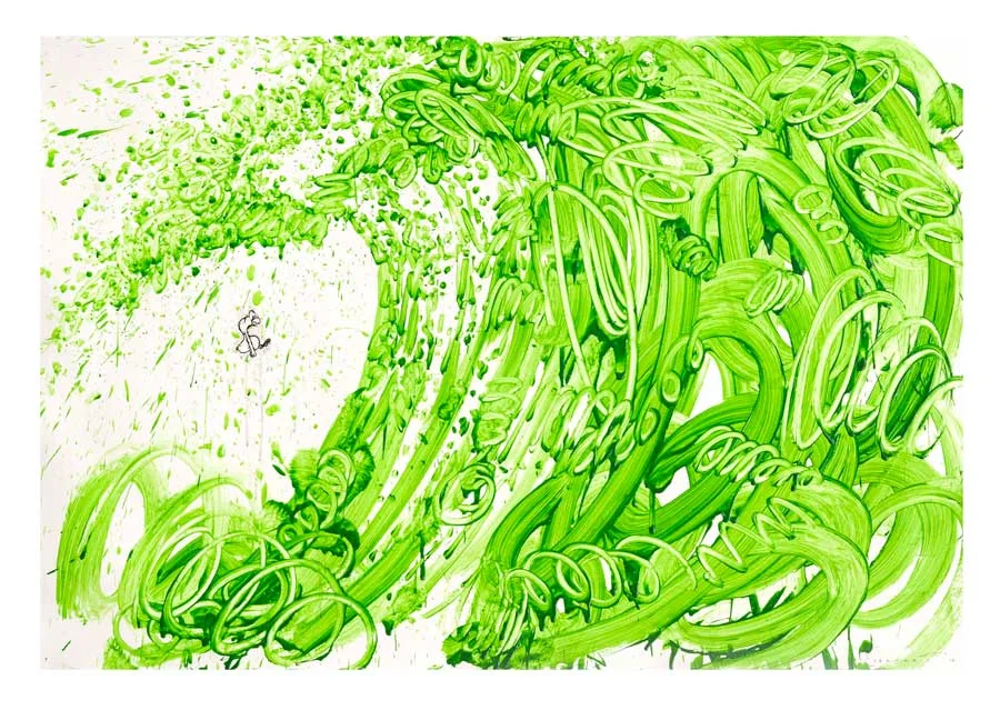 Venice Moon Dogg E 7 2017 30 x 45 in. Edition of 75