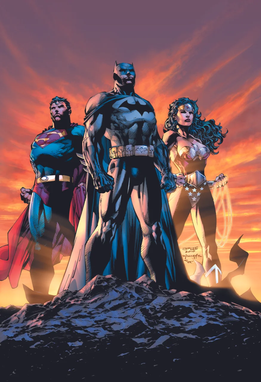 Icons Jim Lee Giclee on Canvas 30 x 20.25 in. Edition of 100 *Signed by Jim Lee