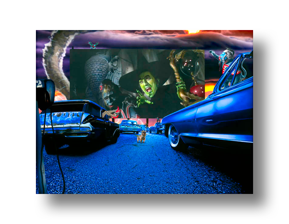 "Wizard of Oz Drive-In Flying Minions"