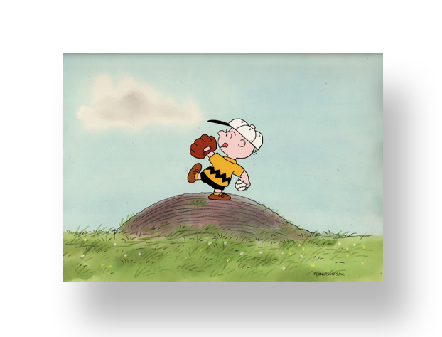 "Charlie Brown Pitching"