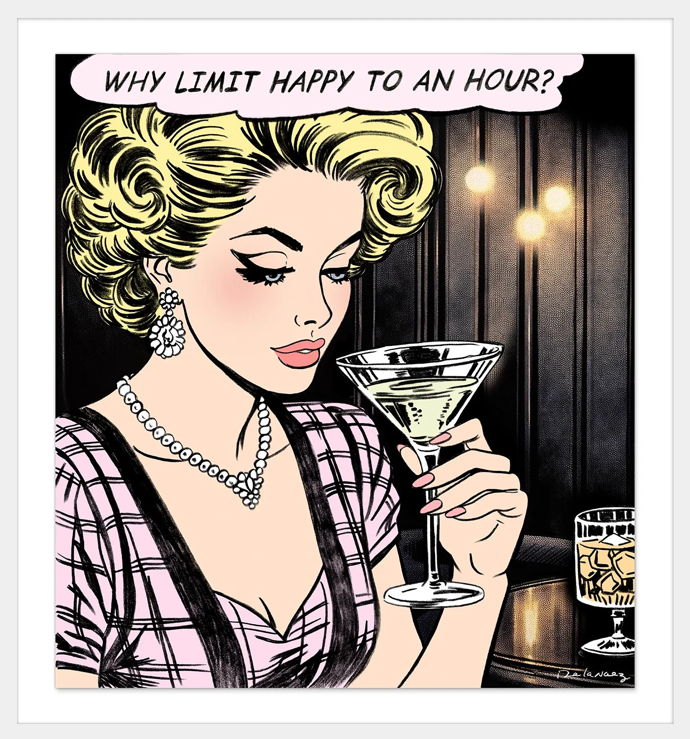The Happiest Hour Nelson de la Nuez mixed media float.jpg