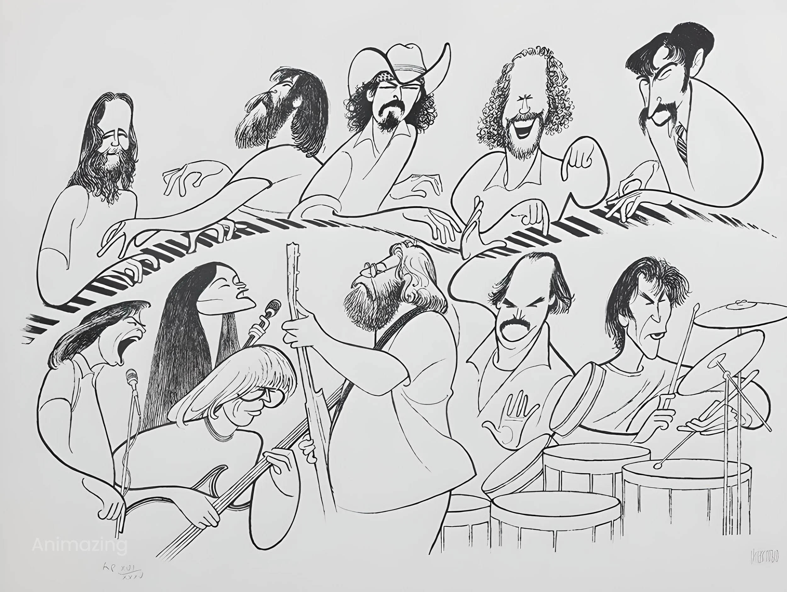 Al Hirschfeld — Animazing Gallery