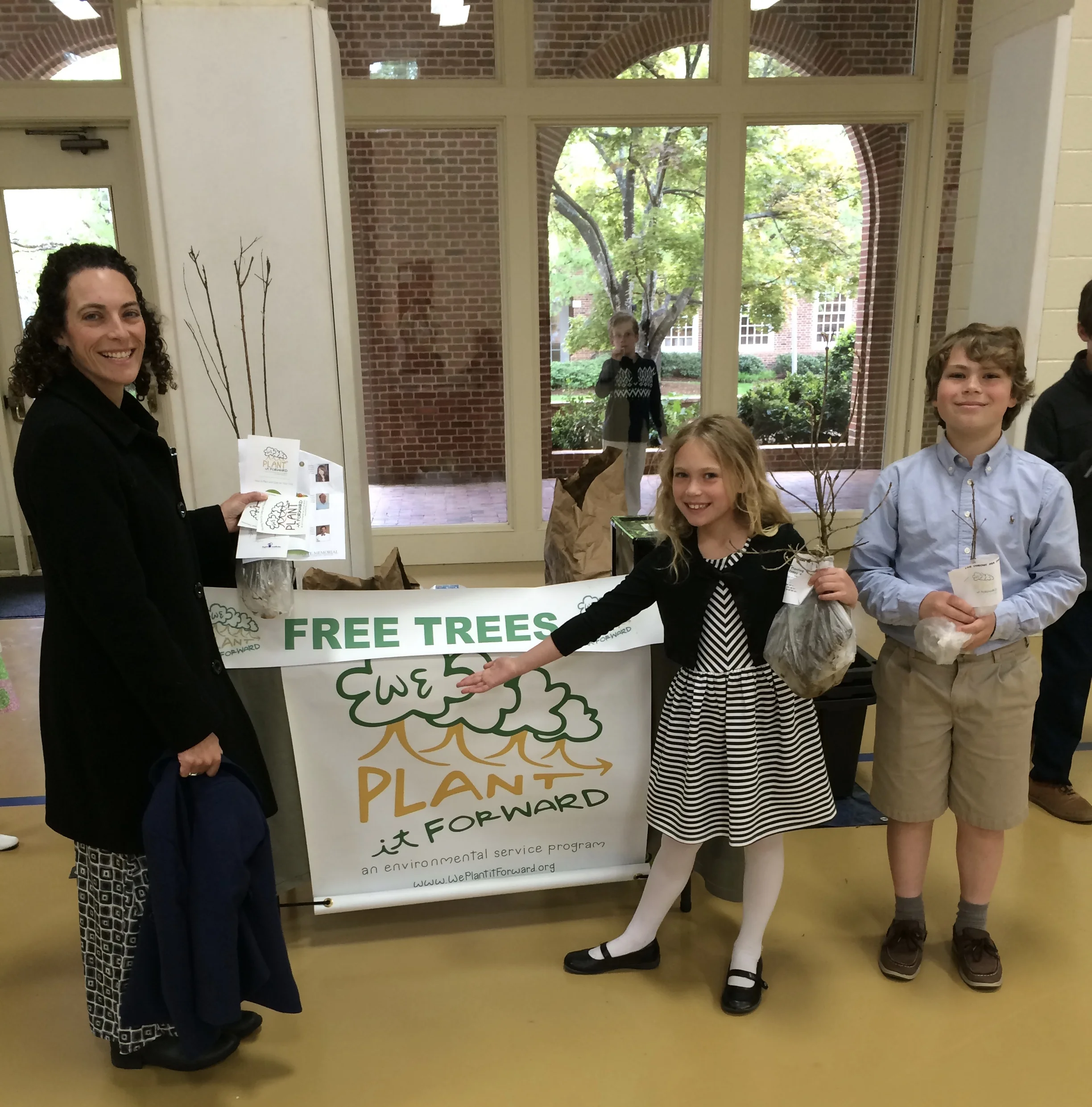 2015 White Memorial Presbyterian Church Earth Day Tree Give Away