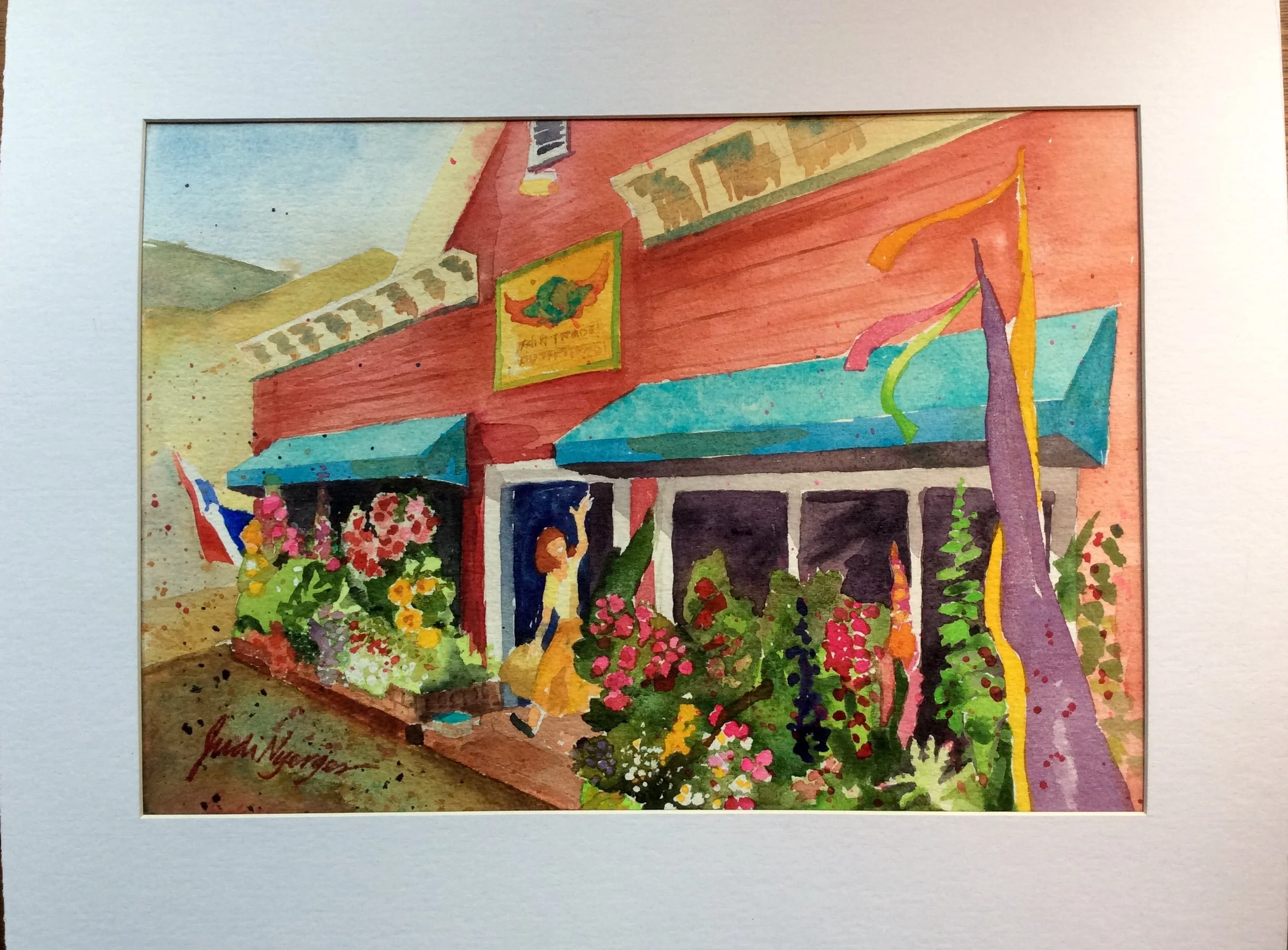 “Fair Trade Garden Abloom, Langley, Whidbey Island, WA”