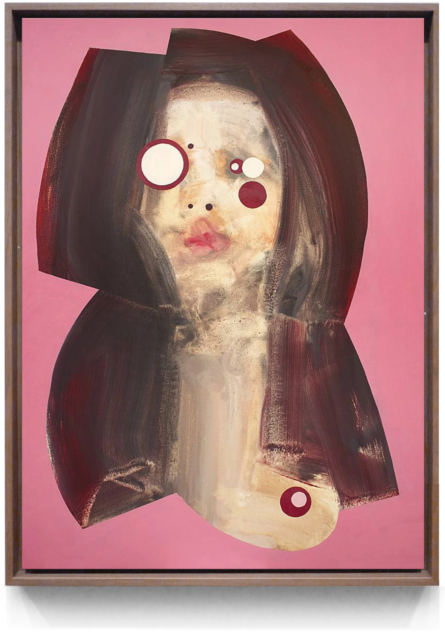 Peggy Vivian Oil on Canvas Signed on the back 30 x 40 Inches