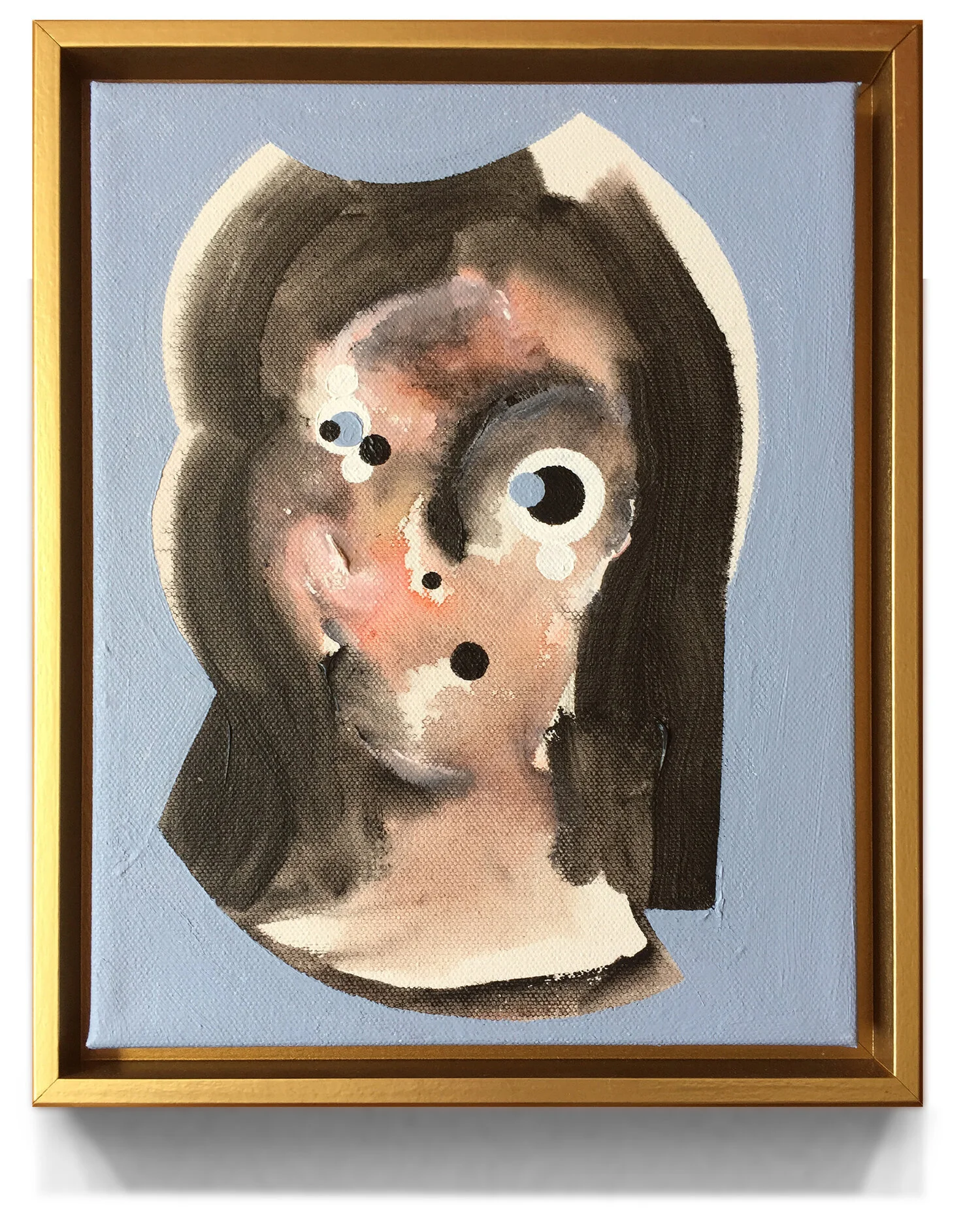 Henrietta M. Vivian Acrylic on Canvas Signed on the back 10 x 8 Inches