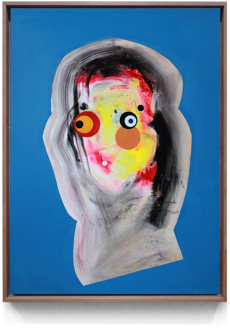 Chloe Vivian Oil on Canvas Signed on the back 30 x 40 Inches