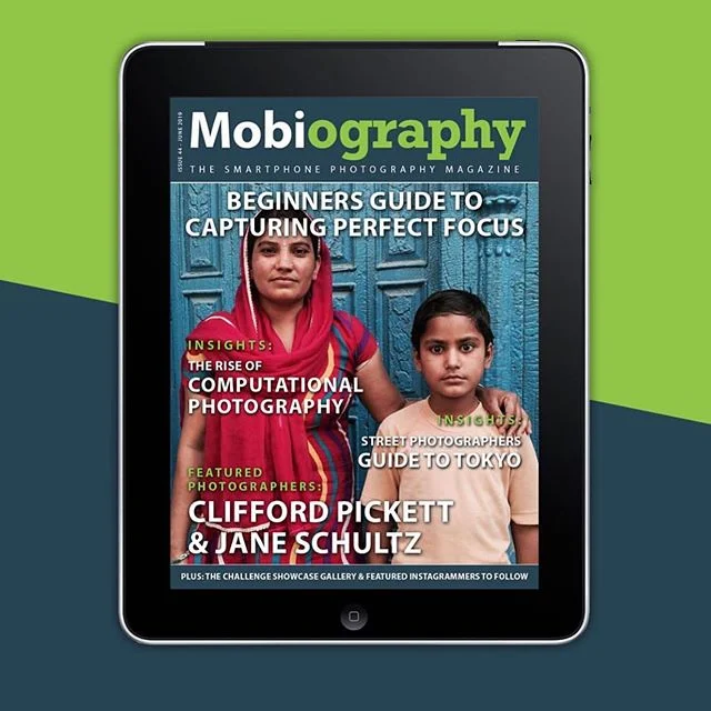 I’m so thrilled to be featured in the latest issue of @mobiography  magazine. The leading digital magazine for mobile Photography. Check it out online or download the app!