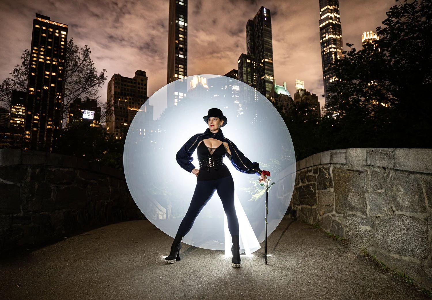 Light Painting - Advanced Course in Central Park with Susan Magnano