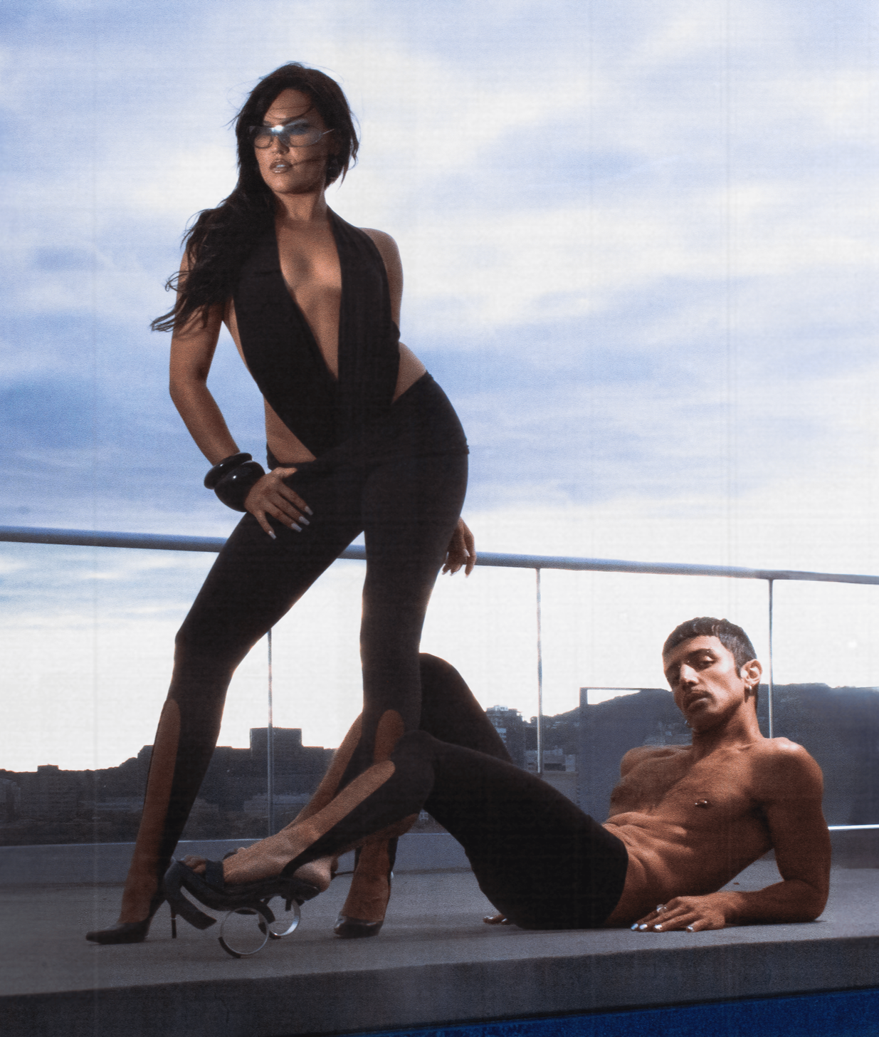 DELINA LEGGINGS - BLACK