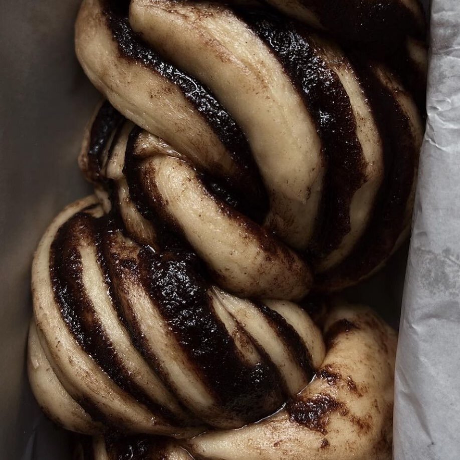 100 percent inspiration from Thalia Ho&rsquo;s beautiful food as we are working away in the kitchen for Thanksgiving! 

#babka #chocolatebabka