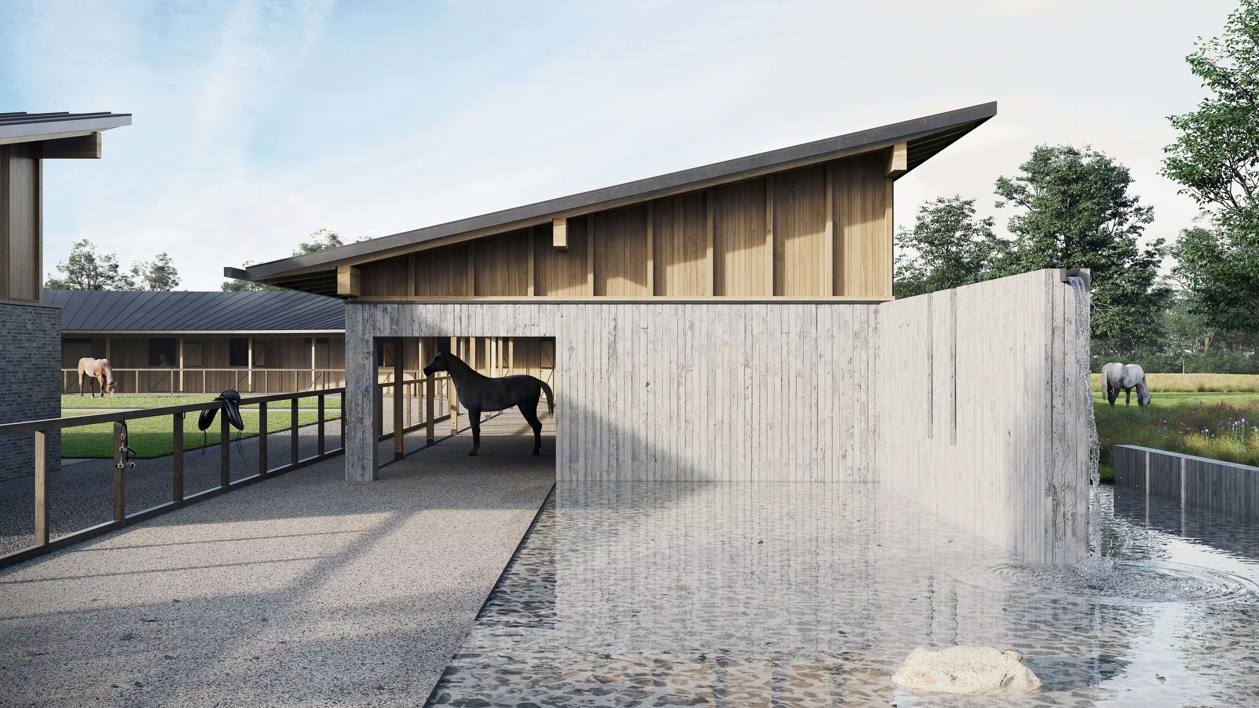 stable architect landscape shot