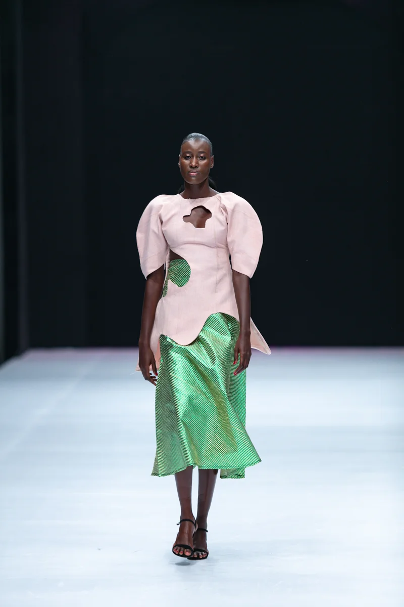 Fayrouz Green Access - Lagos Fashion Week 2019