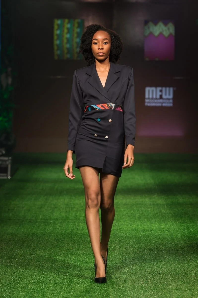 Kleid Chaluco - Mozambique Fashion Week 2021