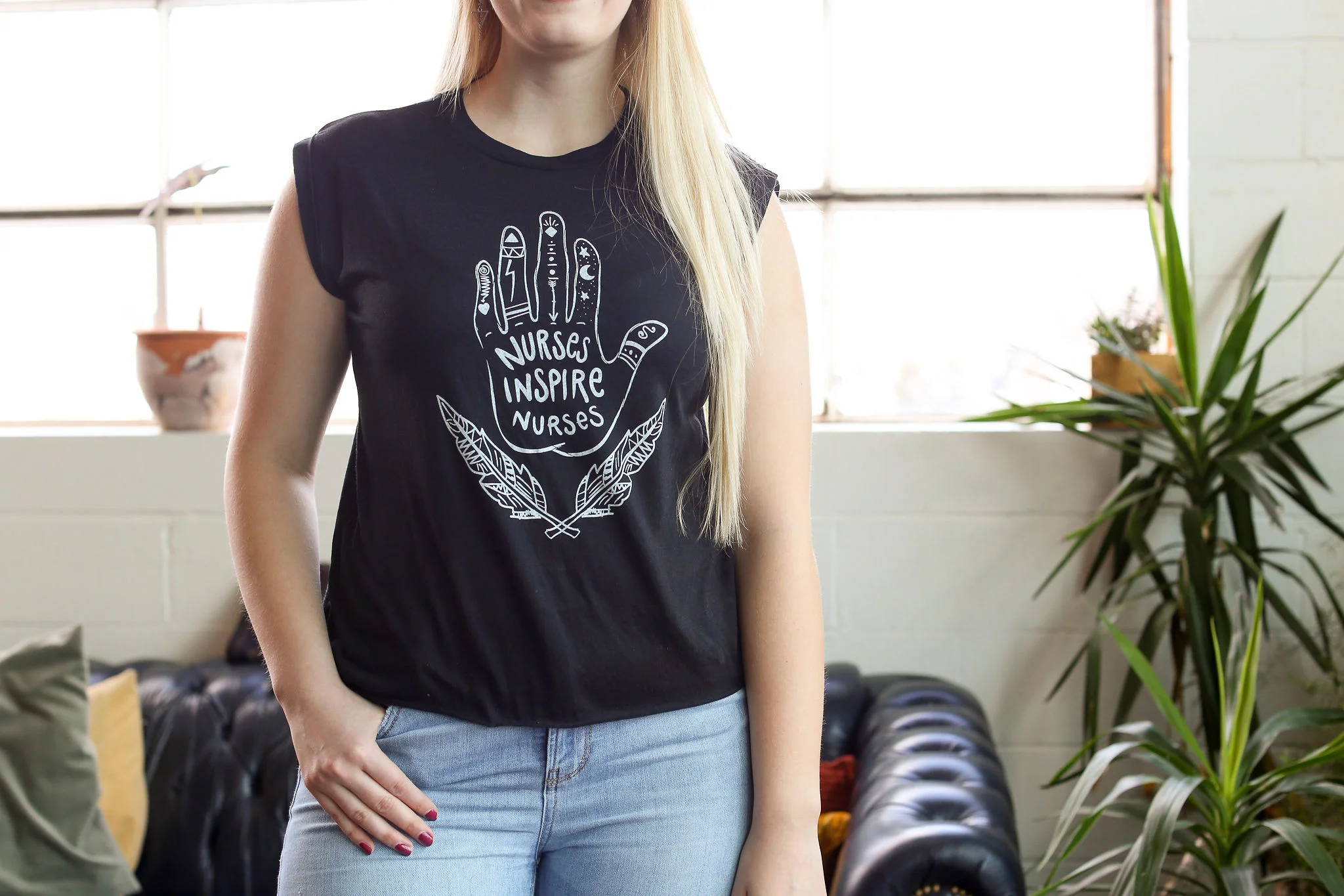 Nurses Inspire Nurses | Healing Hands Open Heart, Nurse Tee, Nurse Clothing, Nurse Tank, Nurse Inspiration, Nurse Appreciation Gift. Get more Nurse Wear https://nineliveshealth.com/shop-1