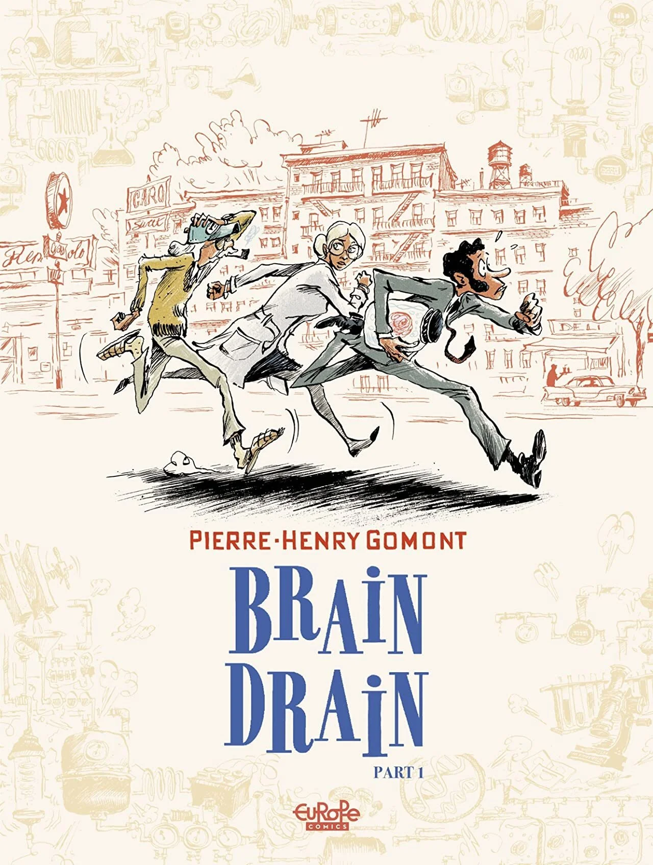 Gomont's Brain Drain makes The Comics Journal's Best of 2021 