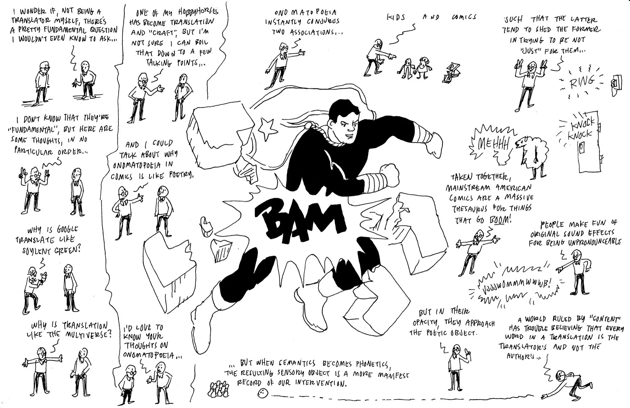 Comics Artist Jason Novak Cartoon-Interviews Me