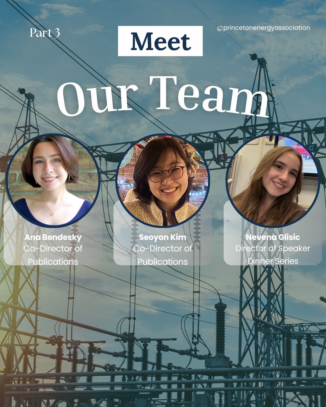 PUEA can&rsquo;t wait for you to join them in their publications and their biweekly speaker dinner series! These are great ways to learn about PUEA while exploring the energy sector! Meet some of the officers that make these opportunities possible! (