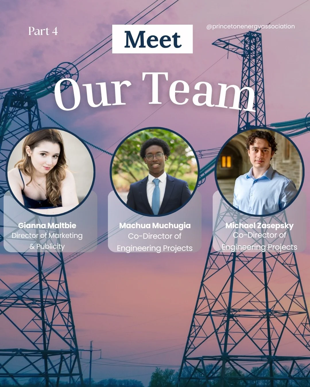 Meet our last set of PUEA officers for the 2026-2027 school year! Whether you&rsquo;re interested in promoting events through social media or photography or hope to learn more about energy and engineering, PUEA has something for you! (PART 4) - Giann