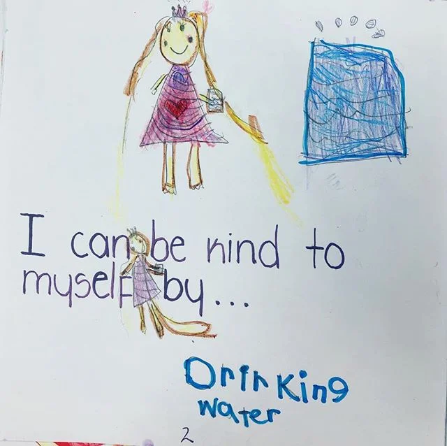 I can be kind to myself by...#kindness #kindkids #betterworld #loveyourself