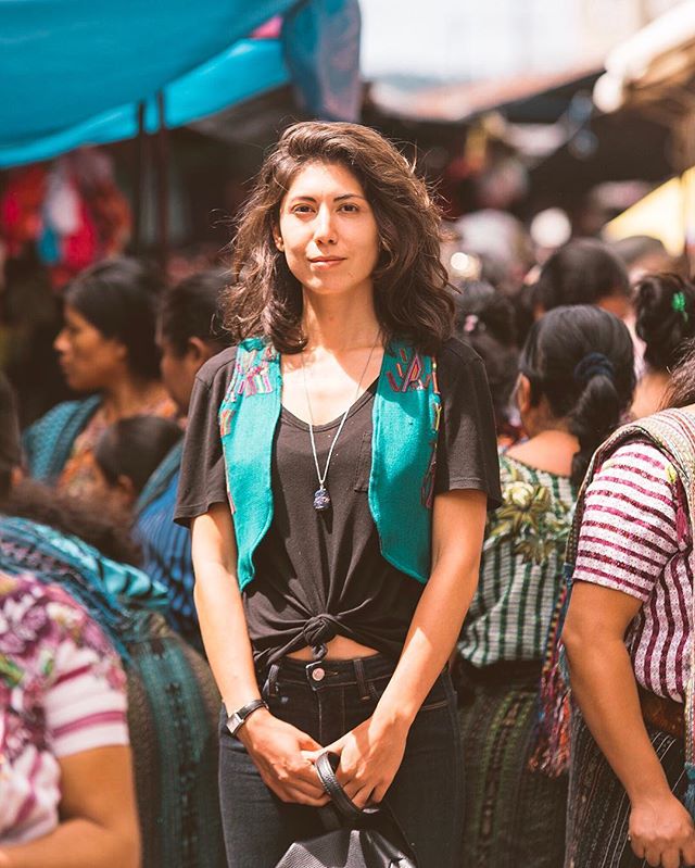 Batya (aka Wild Heart), one of the facilitators from the yoga &amp; ayerveda retreat we joined at @theyogaforest, made this vest using traditional Mayan fabric. All the ladies in our retreat bought one. Shout out Mooladhara friends.
.
.
.
#mayan #ves