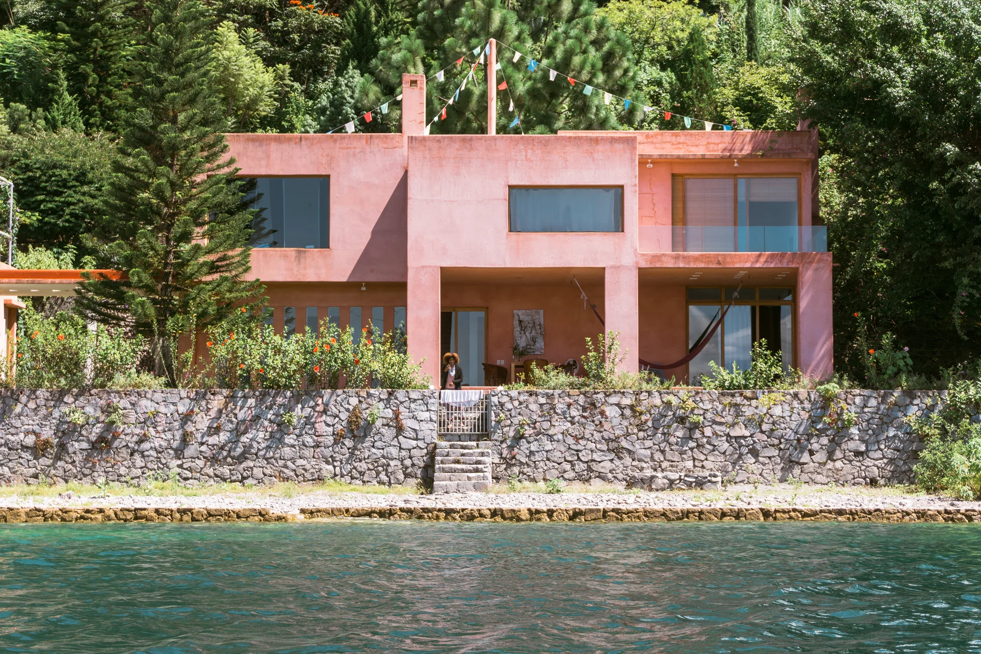 Casa rosada at lake atitlan