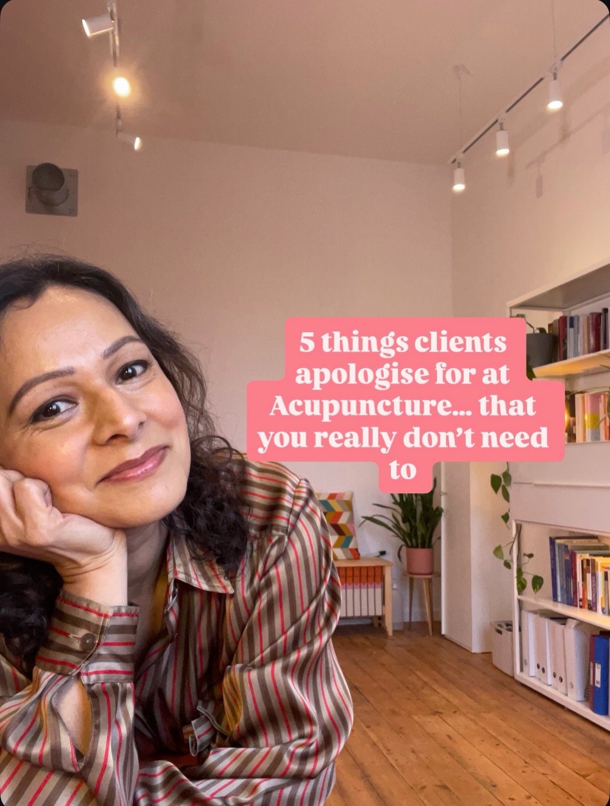 Clients apologise for these things in clinic all the time&hellip; and honestly, none of them matter.

Hairy legs, comfy clothes, emotional releases, having a deep sleep or telling me the inner workings of your digestion, cervical mucous or period. I&