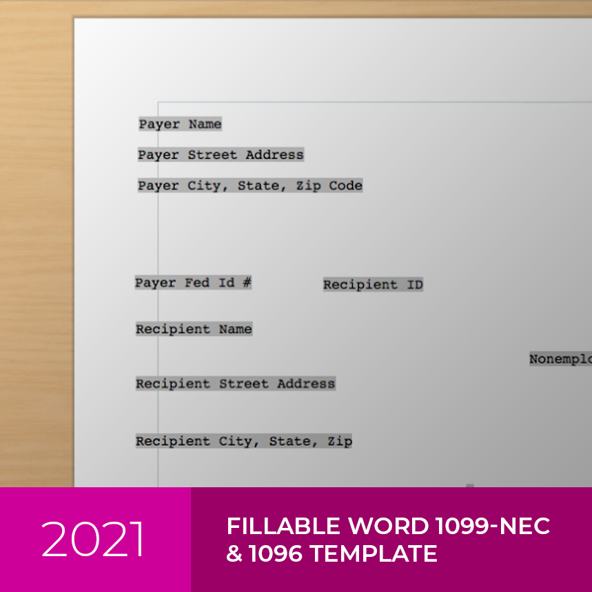 2021 1099-NEC Word Template — 1099misctemplate.com 2021-1099-nec-word-template-1099misctemplate-com