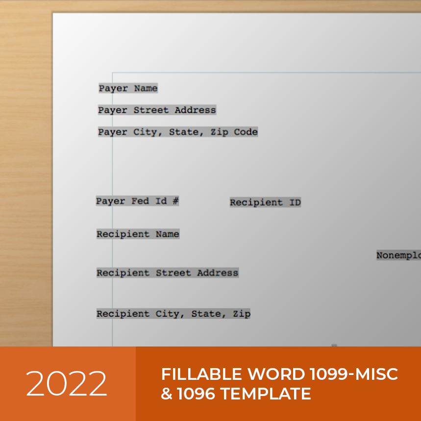 2022 1099-MISC and 1096 Templates — 1099misctemplate.com 2022-1099-misc-and-1096-templates-1099misctemplate-com