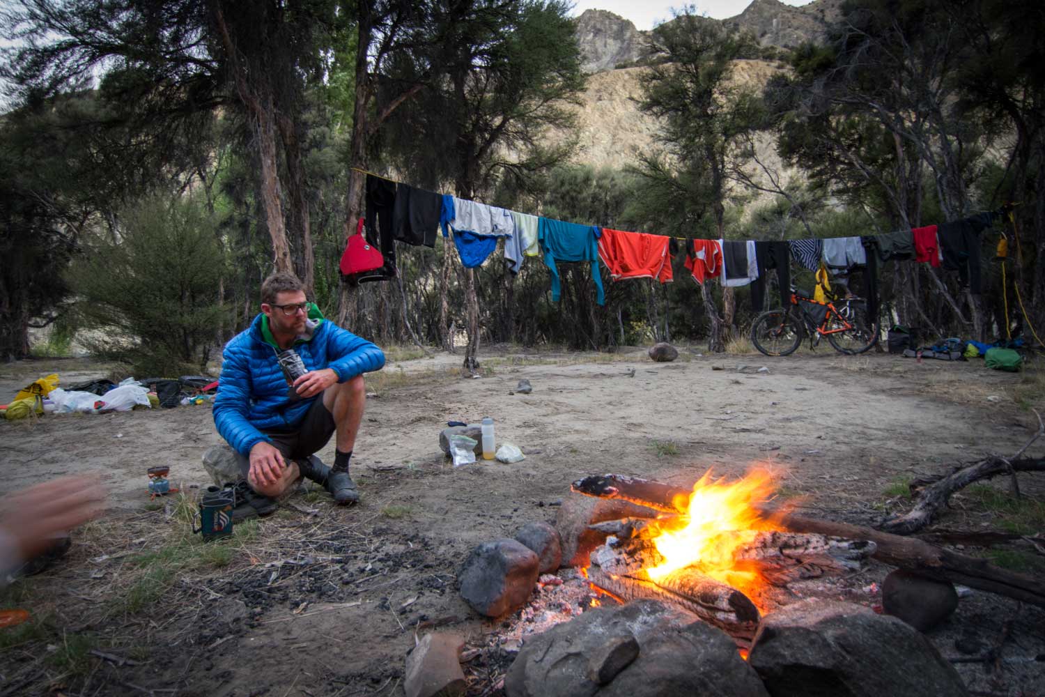 Dart river camp site / Photo: Grant Stirling