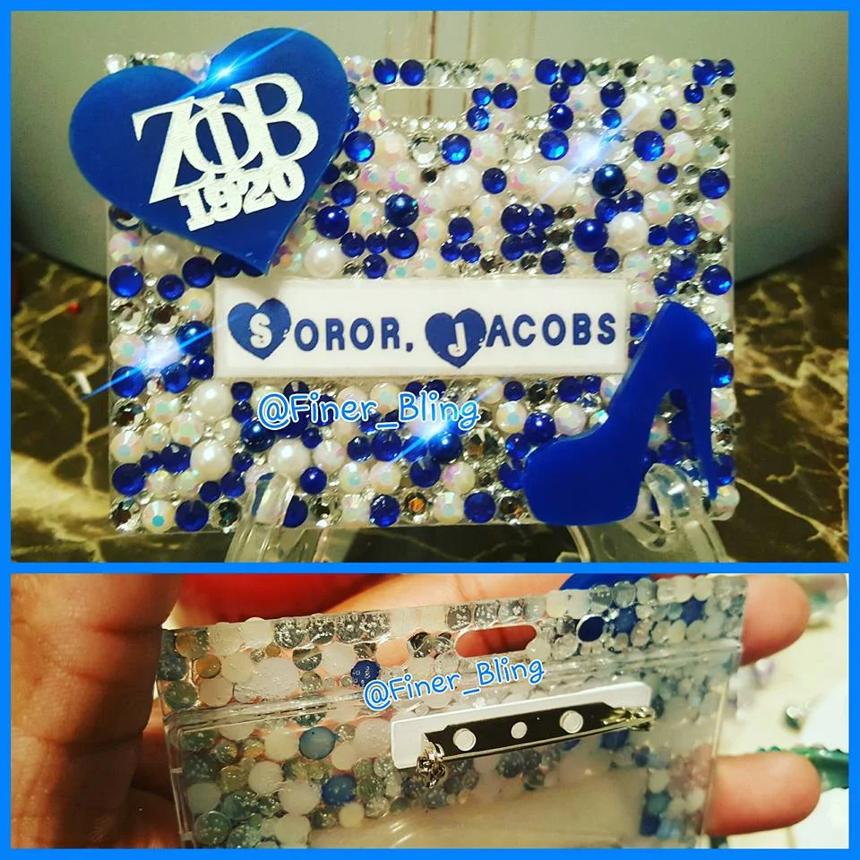 Custom Name Badge — Finer Bling LLC