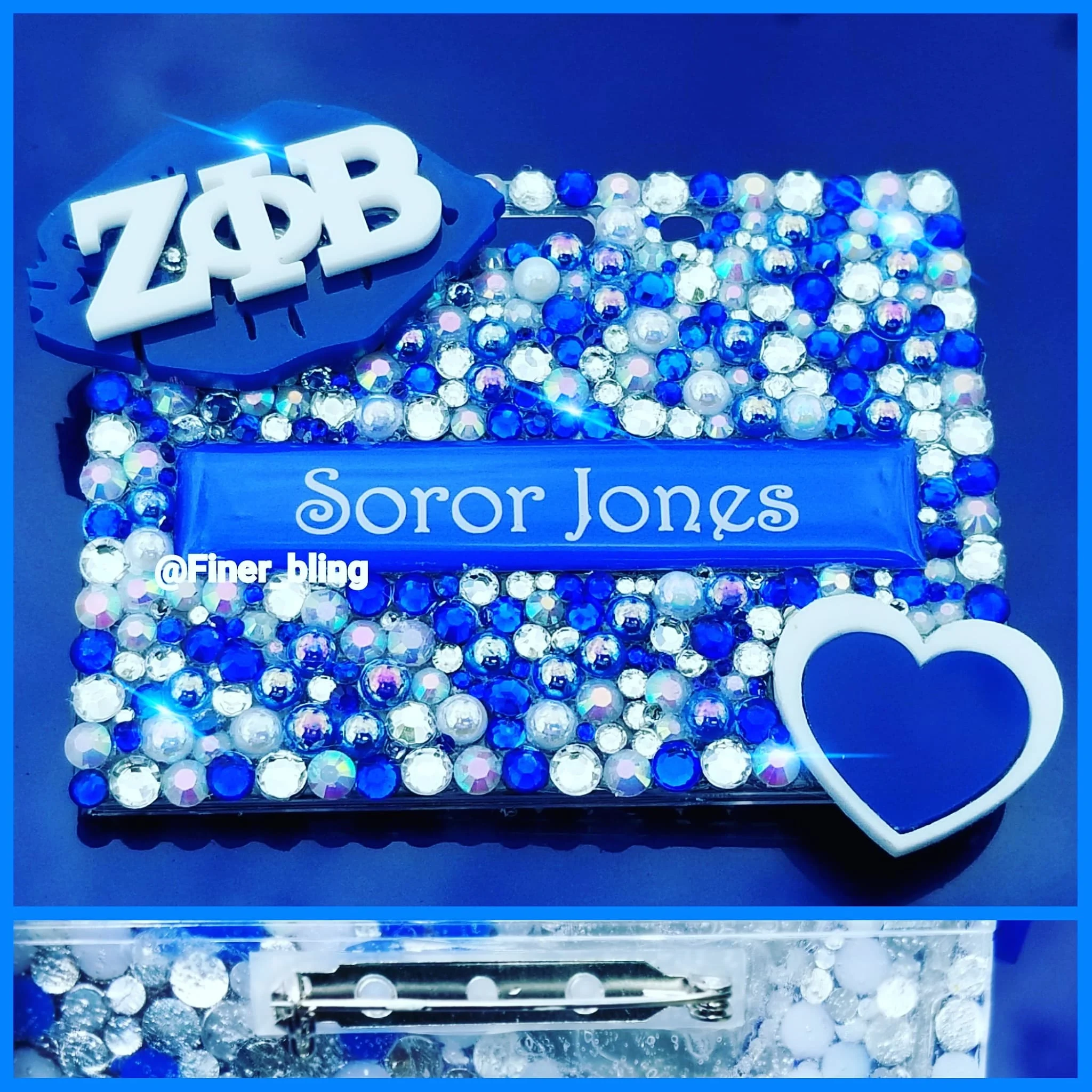 Custom Name Badge — Finer Bling LLC