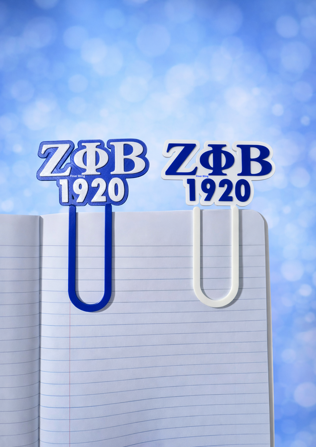 Z Phi B Jumbo Paperclip-Custom 3D Printed