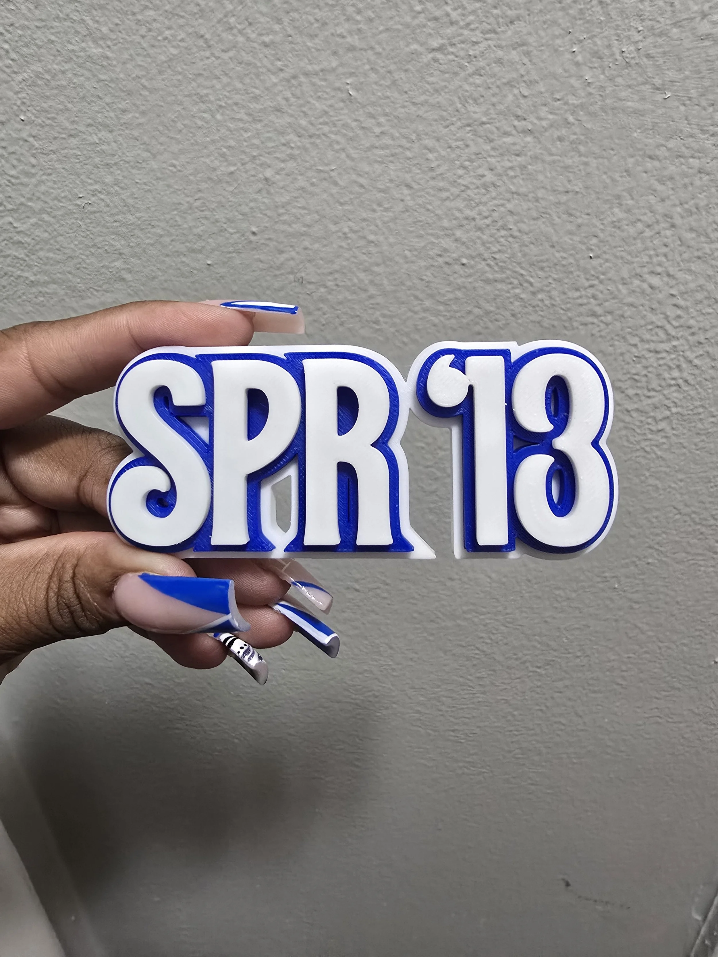 Crossing Year Pin/Keychain-Custom 3D Printed