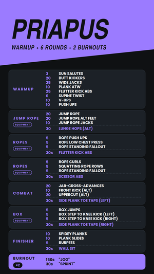 PRIAPUS set list