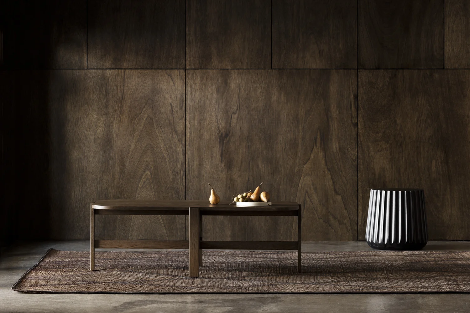 Flo coffee table with our Emi pod.