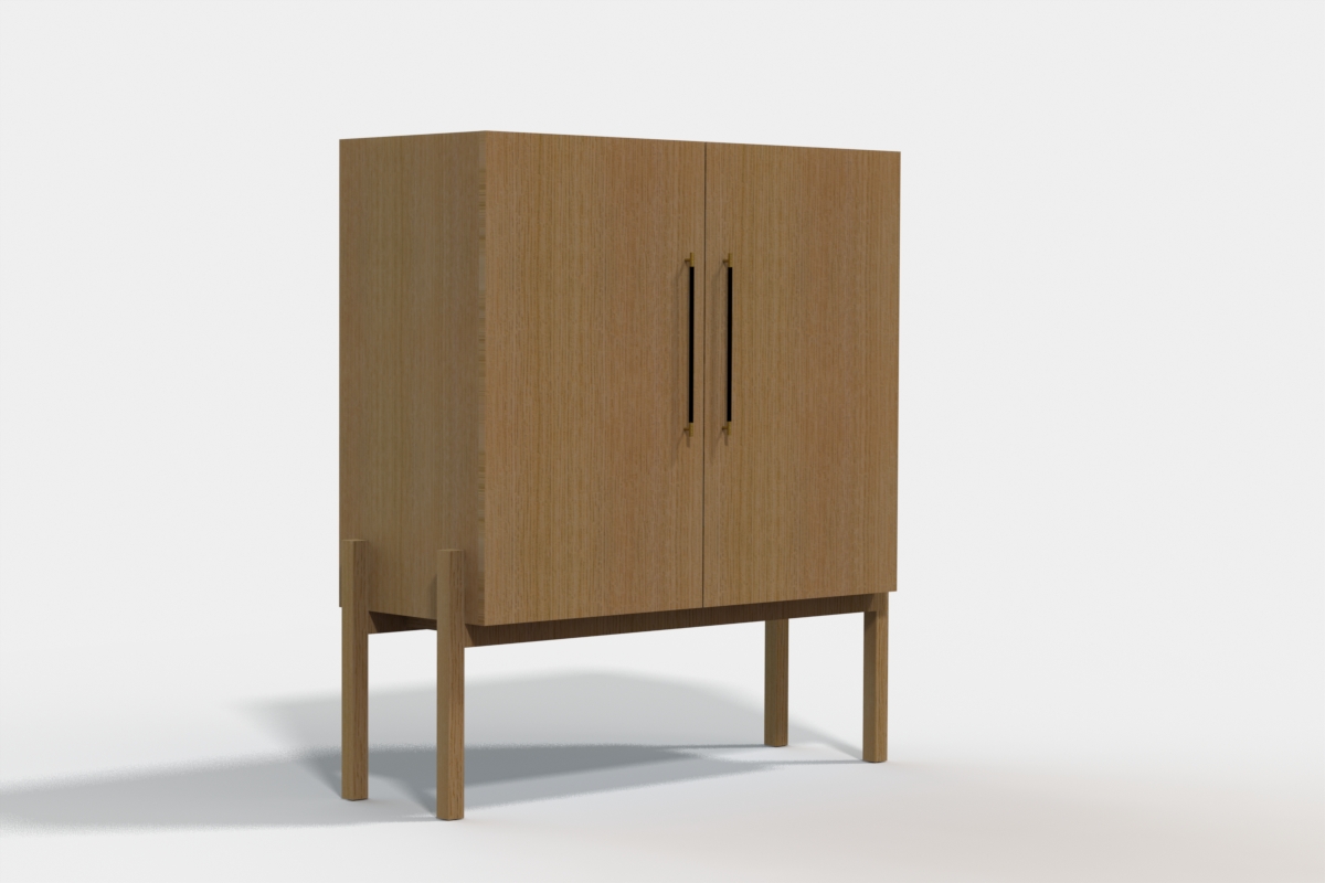 Valentine Wine Cabinet / Storage Cabinet