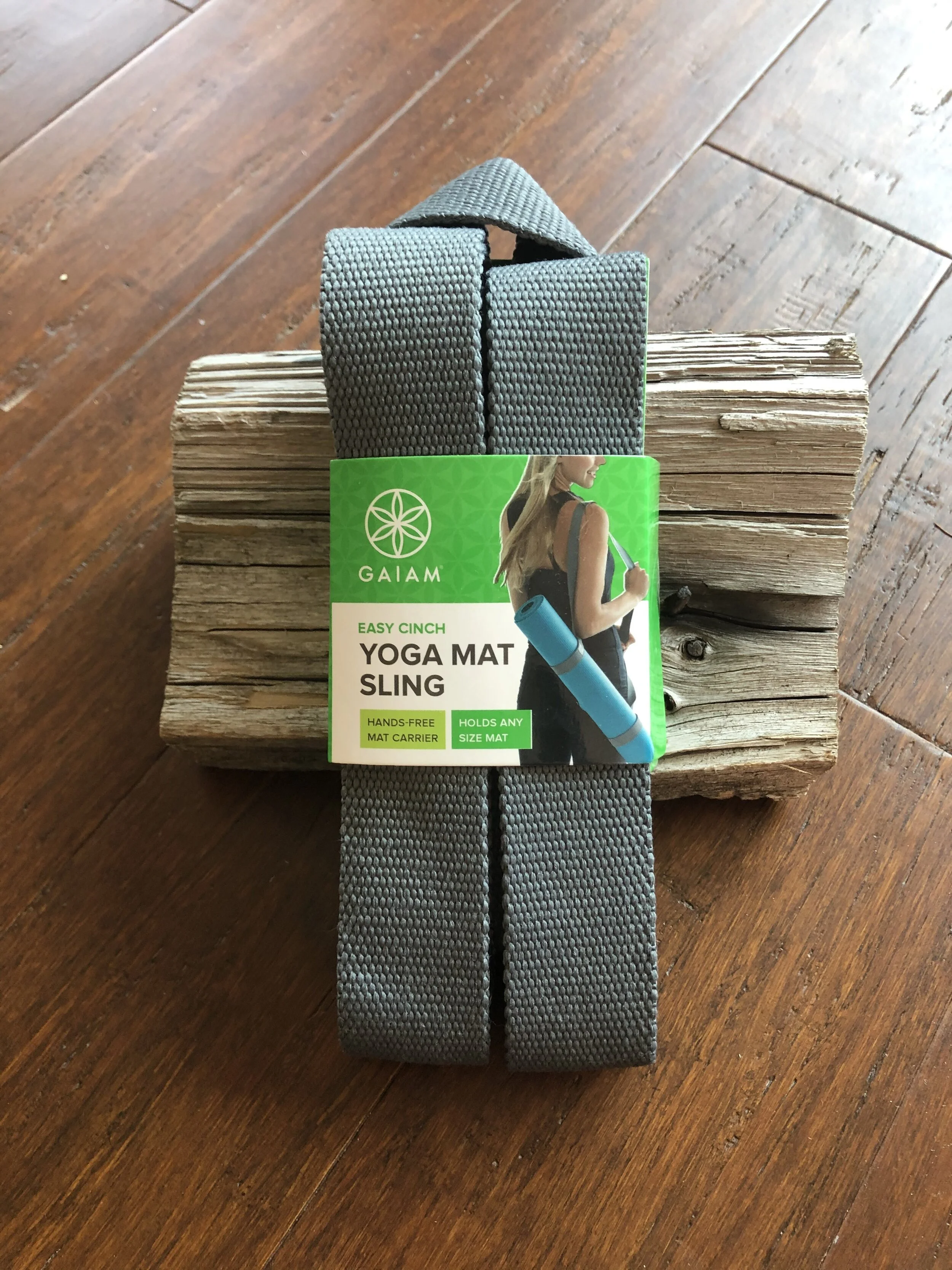 gaiam yoga mat sling