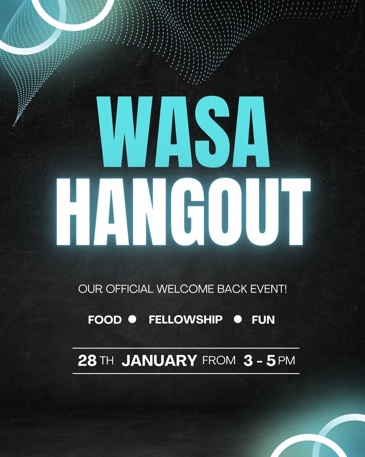 [ONLY OPEN TO WASA MEMBERS]

Hey Friends!

Hope you&rsquo;ve had an amazing break because it&rsquo;s time to turn up the heat! 🔥 We&rsquo;re back, like we never left 😉, and we&rsquo;ve got something special brewing just for you. Get ready for the m