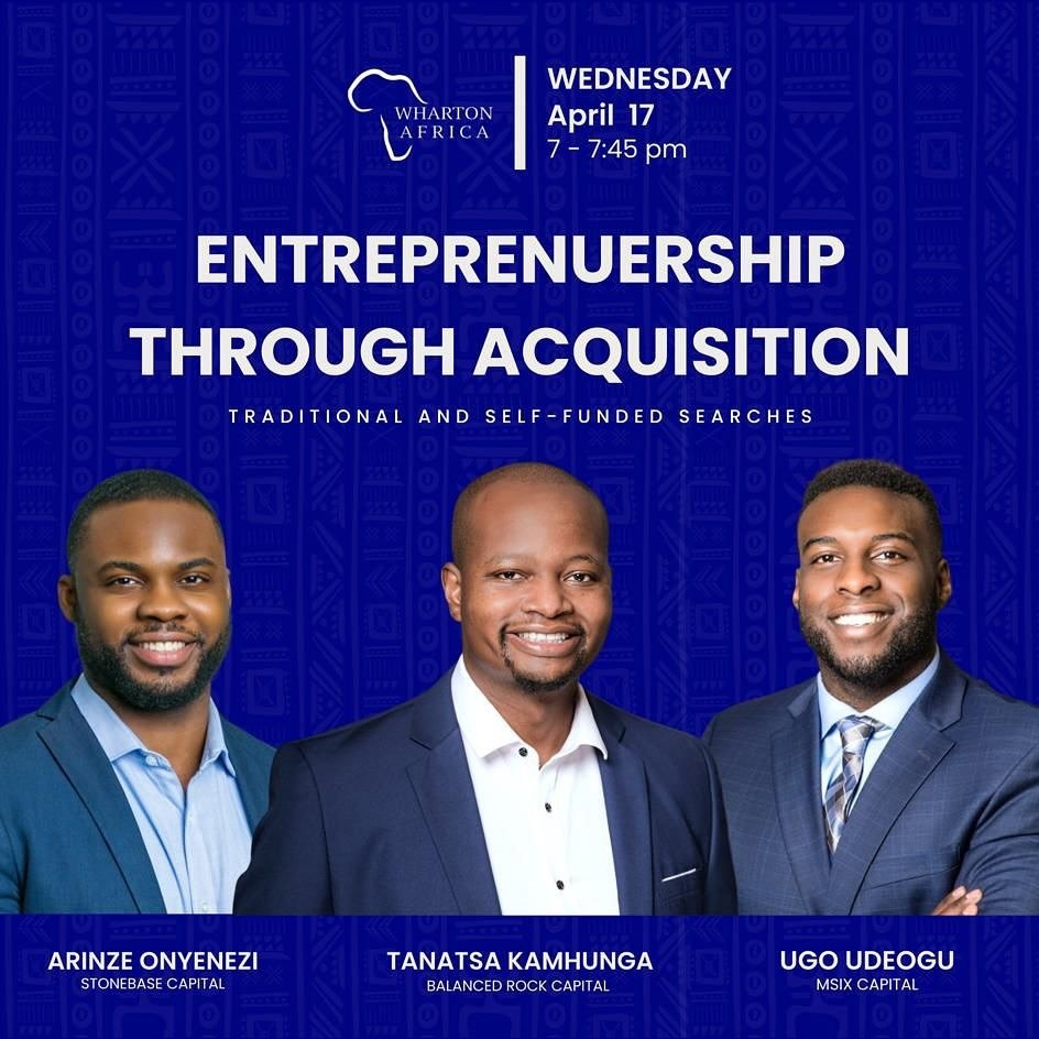 In an era where Entrepreneurship Through Acquisition (ETA) is rapidly emerging as a dynamic pathway to business ownership, we are thrilled to invite you for a panel discussion that promises to delve deep into this fascinating trend. Join us as we exp