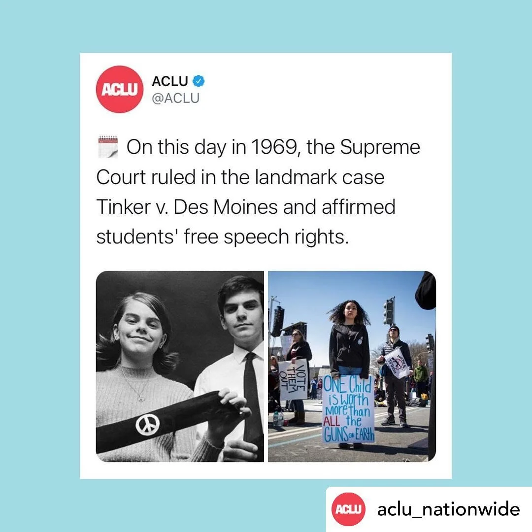 #Repost @aclu_nationwide: 🗣 Students 🗣have 🗣 rights 
#freespeech #voterrights #studentrights #votersuppression