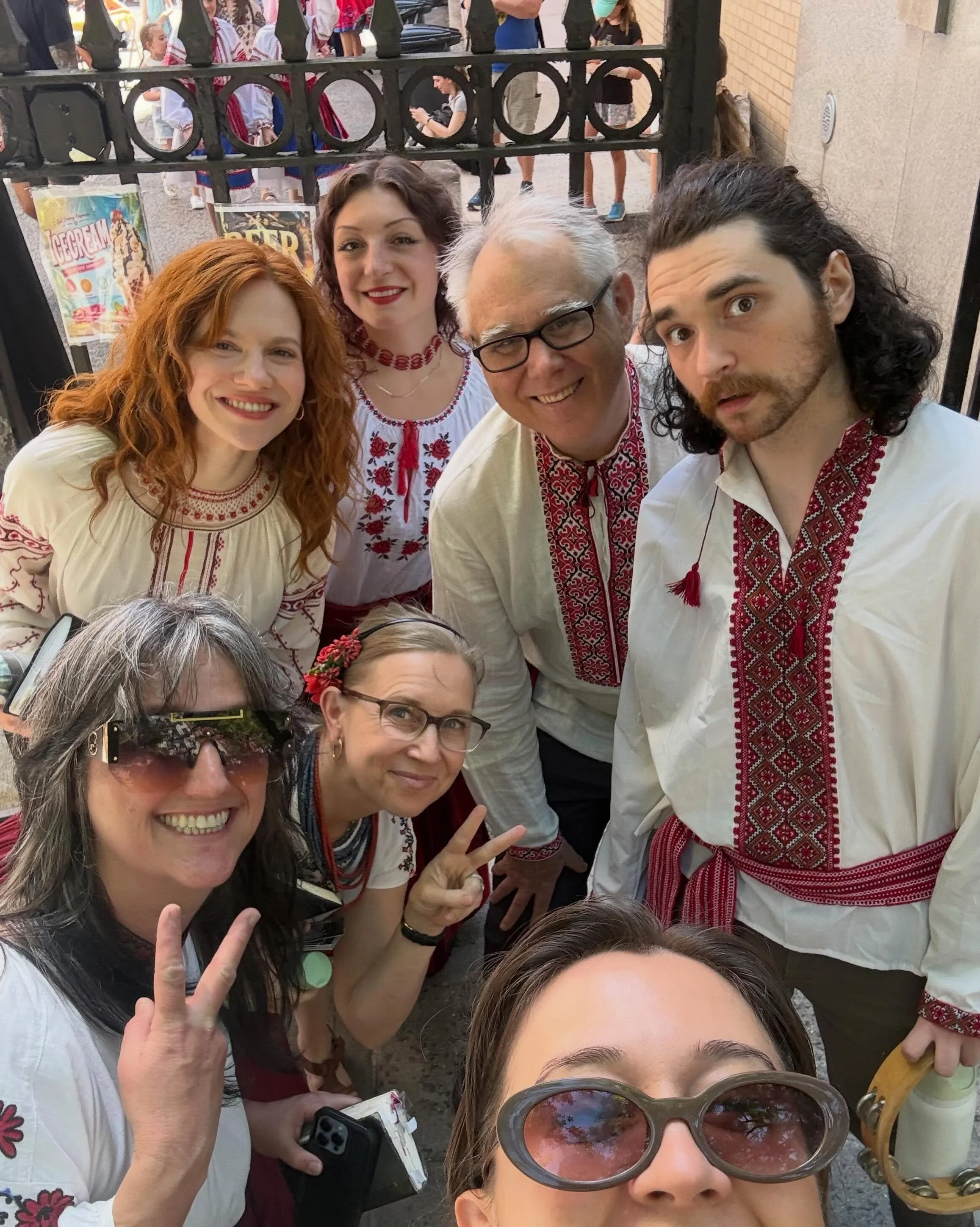 Some content from this past weekend! We had a wonderful time performing at this year&rsquo;s St. George Ukrainian Festival 🎶 🇺🇦 

Thank you to everyone who came and saw us! 

#ukrainianvillagevoices