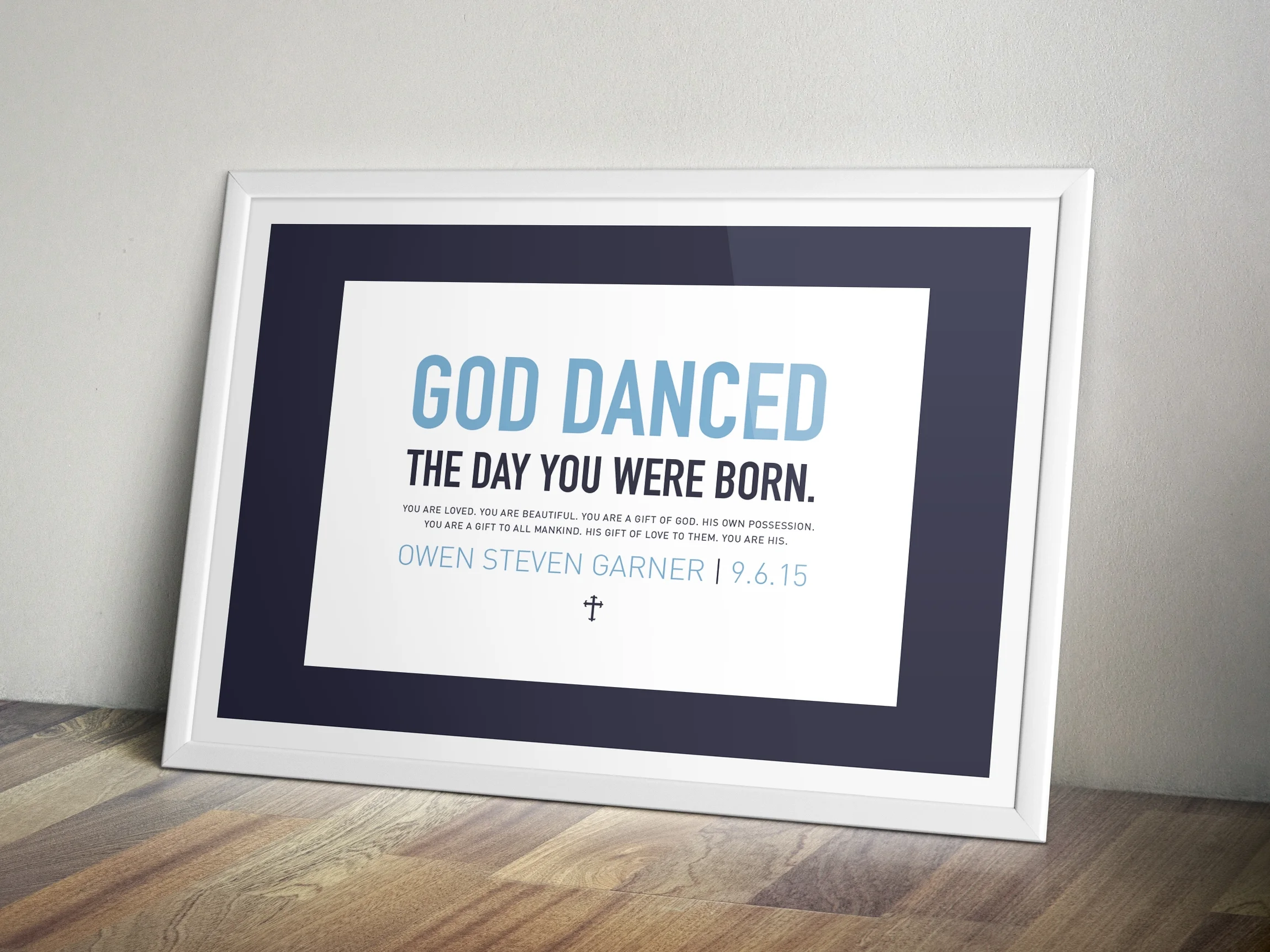 Customized Baptism Gift