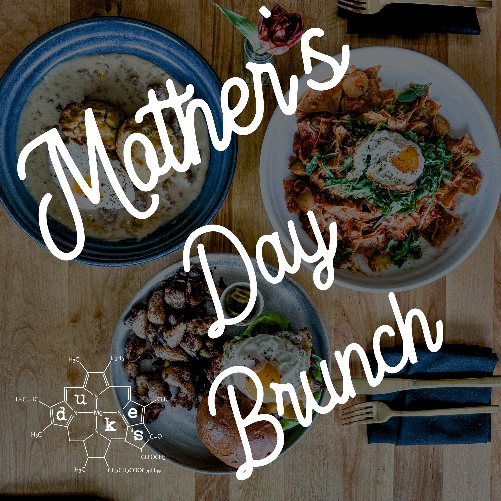 RESERVE YOUR SEAT TODAY! Duke's will be serving a special brunch menu along with a fantastic selection of cocktails starting at 12pm on Sunday, May 12th. #thedukeabides #mothersday #downtowncrystallake