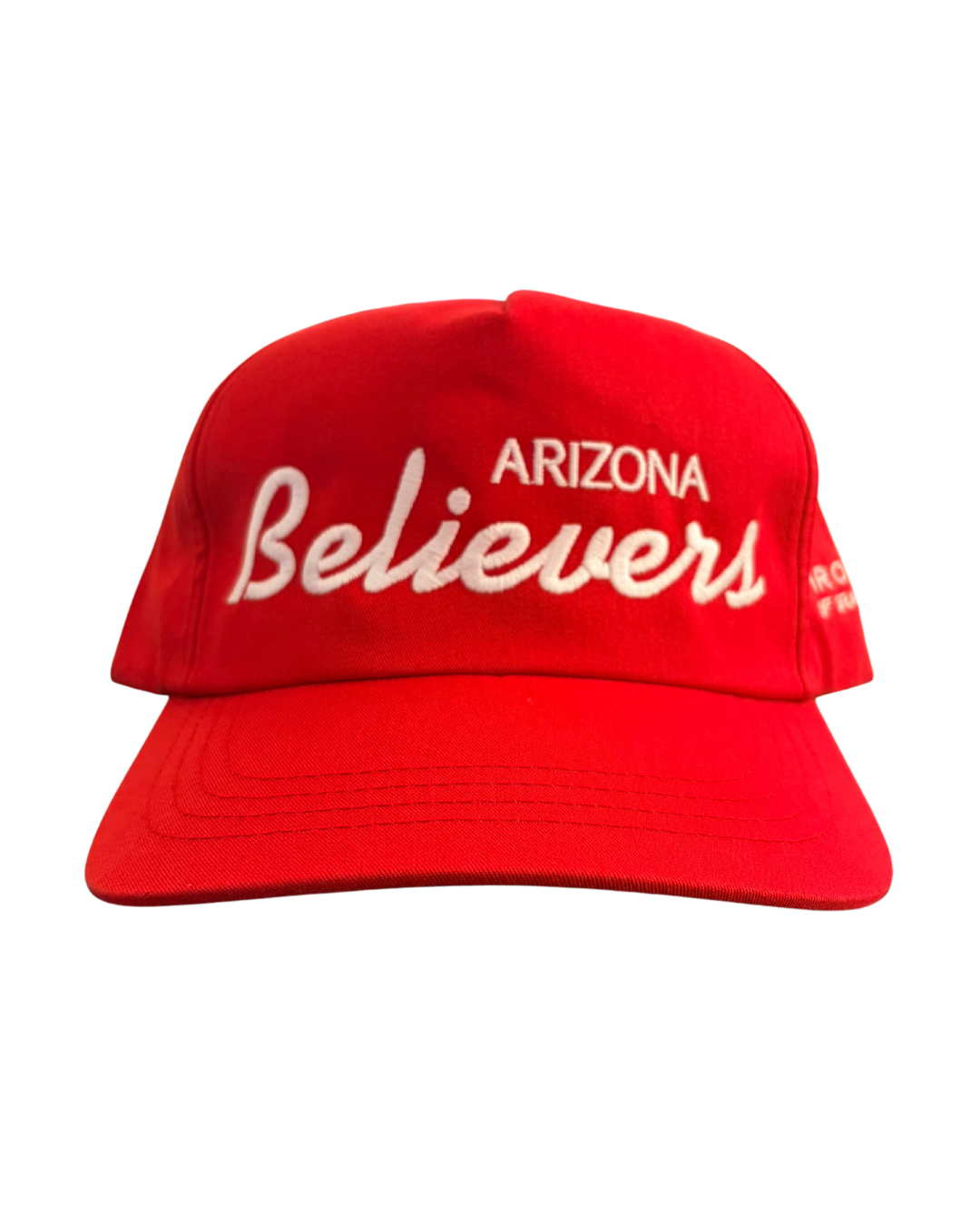 "Arizona Believers" Red Snapback