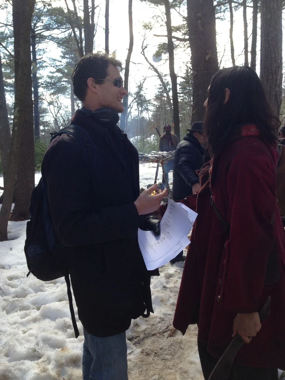 Erik Singer on Location