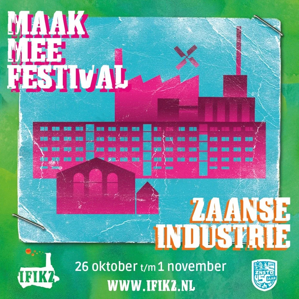 Theaterroute tijdens MaakMee festival Zaanse Industrie!