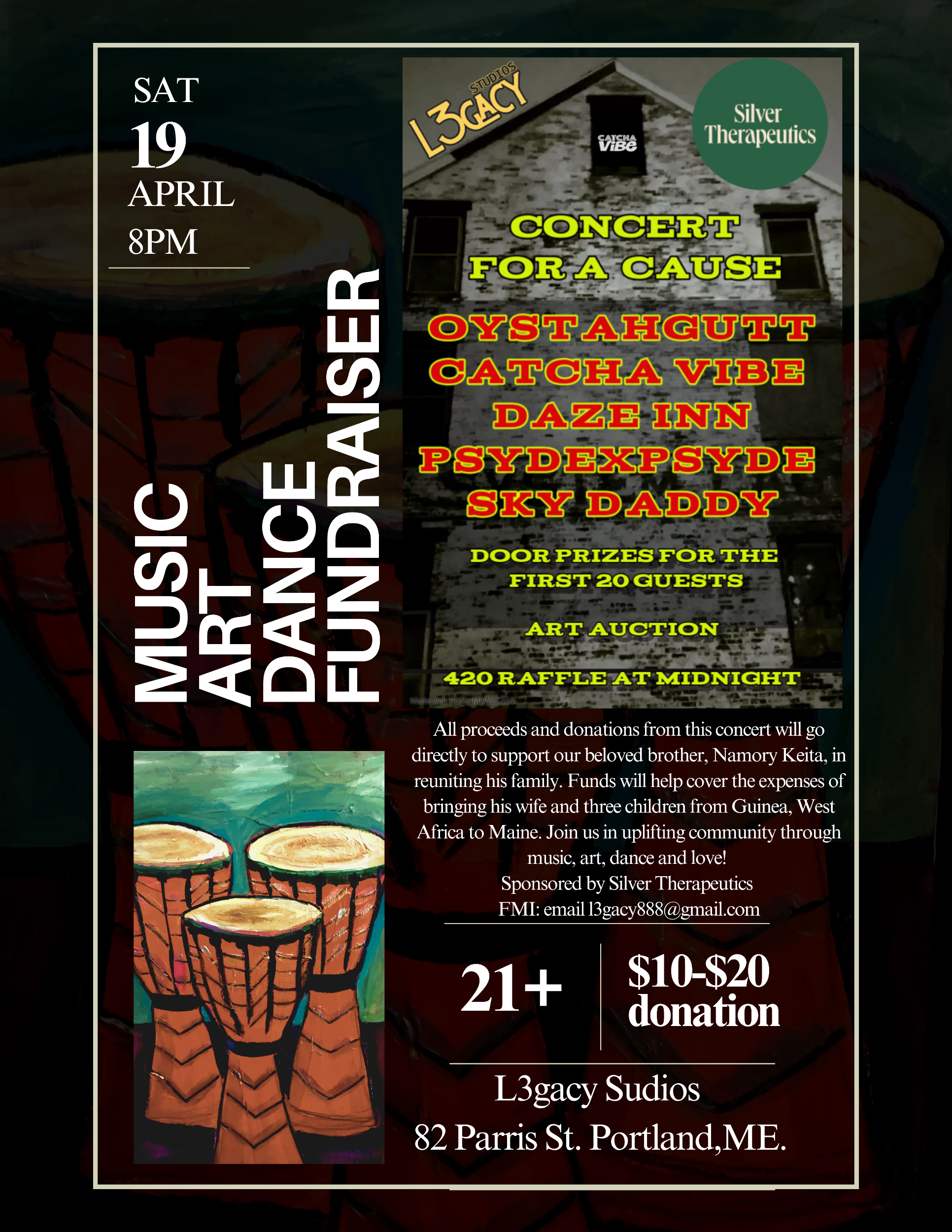 Unite Namory's Family: Concert for a Cause 