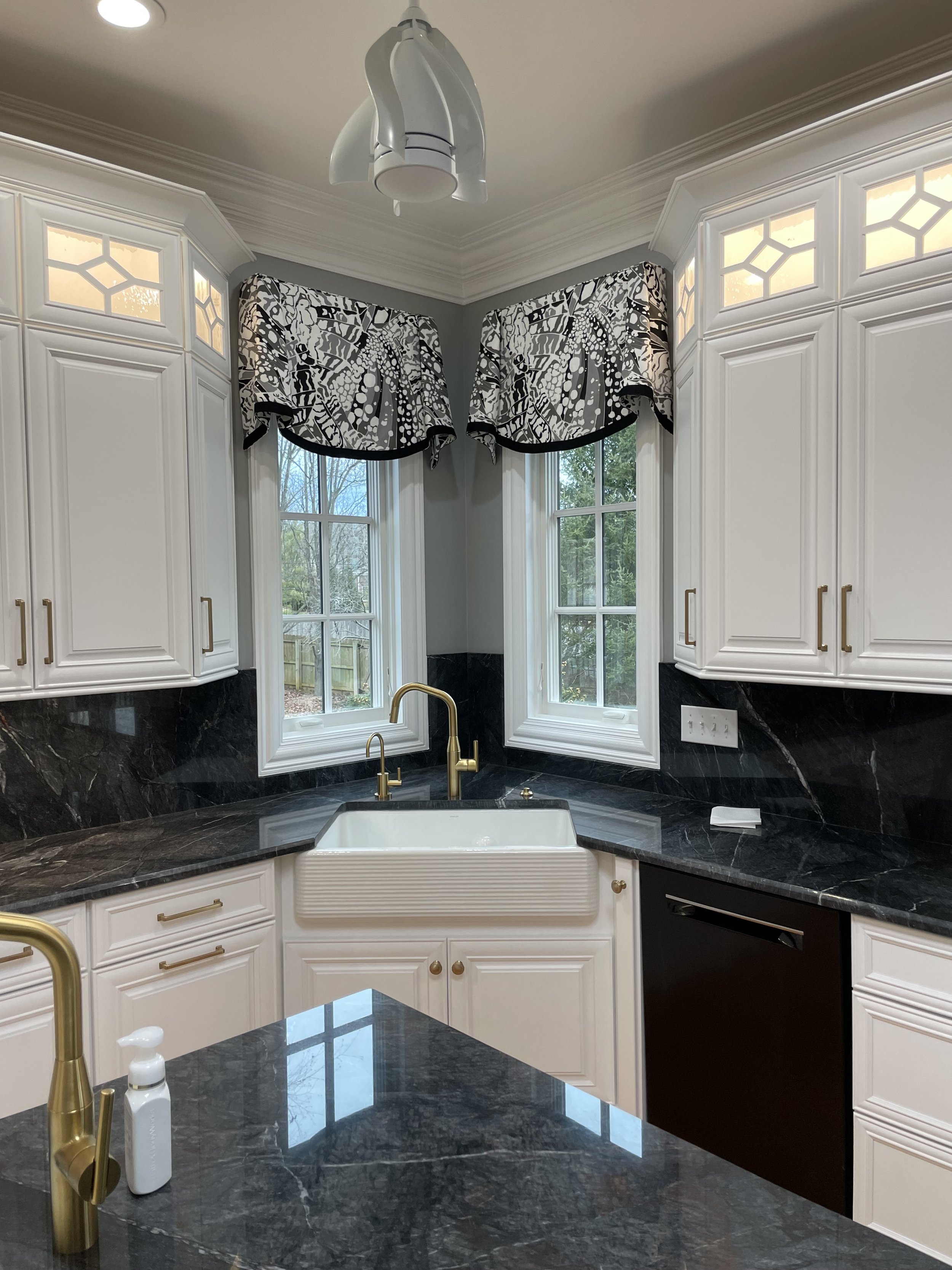 Window Seats, Valances and Upholstery