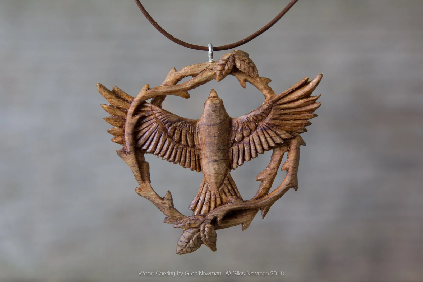 Hand Carved Wooden Jewellery — Giles 